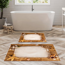 Mijölnir Kt425 Juego de alfombrillas de baño Multicolor